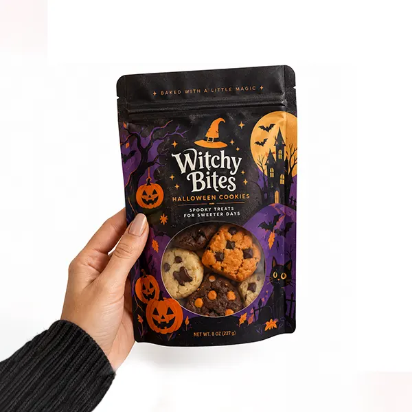 Halloween Cookie Packaging Personalized